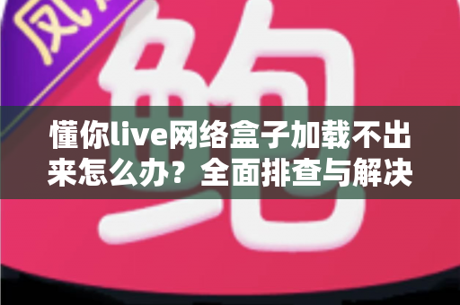 懂你live网络盒子加载不出来怎么办？全面排查与解决指南助你快速恢复观影