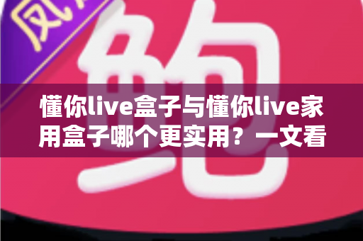 懂你live盒子与懂你live家用盒子哪个更实用？一文看懂两款设备的真实差异与选购指南