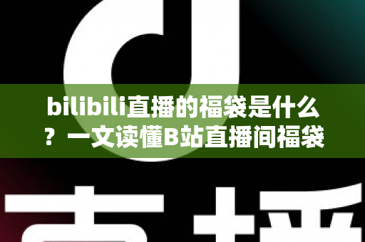 bilibili直播的福袋是什么?一文读懂B站直播间福袋玩法、规则与中奖技巧 bilibili直播的福袋是什么?一文读懂B站直播间福袋玩法、规则与中奖技巧