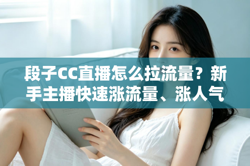 段子CC直播怎么拉流量？新手主播快速涨流量、涨人气的实战攻略全解析