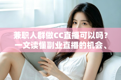 兼职人群做CC直播可以吗？一文读懂副业直播的机会、要求与实操指南