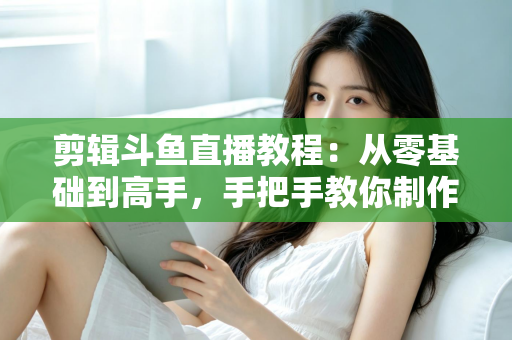 剪辑斗鱼直播教程：从零基础到高手，手把手教你制作爆款直播切片视频