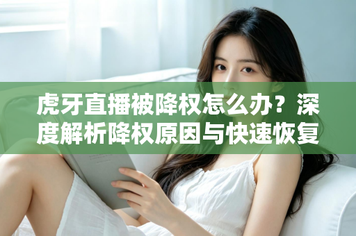 虎牙直播被降权怎么办？深度解析降权原因与快速恢复人气的完整方案