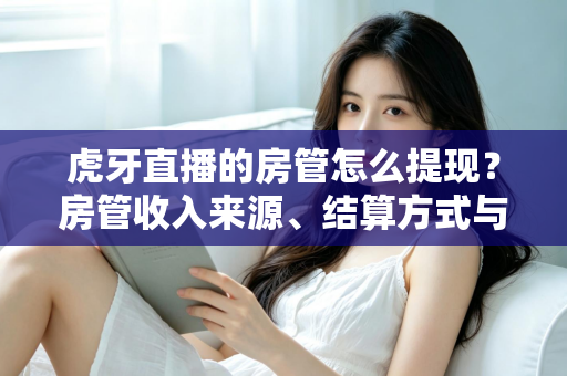 虎牙直播的房管怎么提现？房管收入来源、结算方式与提现全流程一文讲清