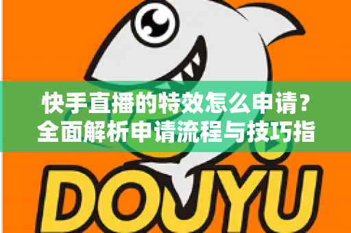 快手直播的特效怎么申请？全面解析申请流程与技巧指南