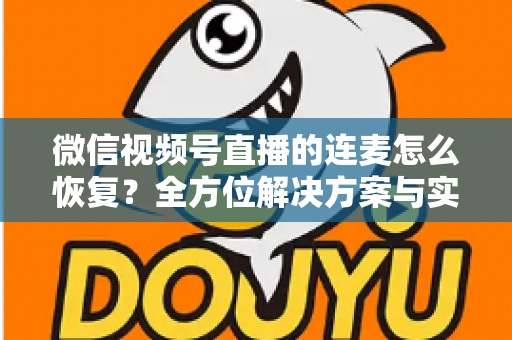 微信视频号直播的连麦怎么恢复？全方位解决方案与实用指南助您快速重返直播间