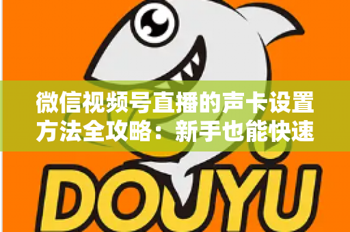 微信视频号直播的声卡设置方法全攻略:新手也能快速上手的音质优化指南 微信视频号直播的声卡设置方法全攻略:新手也能快速上手的音质优化指南