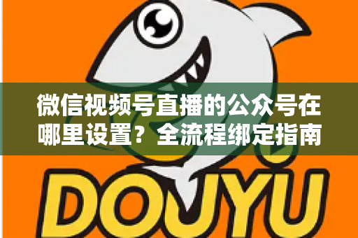 微信视频号直播的公众号在哪里设置?全流程绑定指南,助你打通直播间与私域流量双通道 微信视频号直播的公众号在哪里设置?全流程绑定指南,助你打通直播间与私域流量双通道