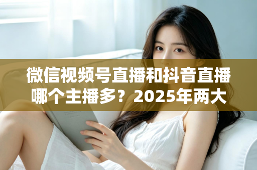 微信视频号直播和抖音直播哪个主播多？2025年两大直播平台主播数量与生态深度对比解析
