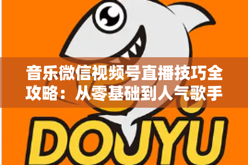 音乐微信视频号直播技巧全攻略：从零基础到人气歌手的实战秘籍