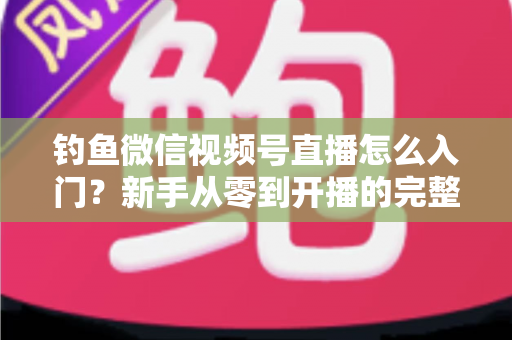 钓鱼微信视频号直播怎么入门?新手从零到开播的完整实操指南 钓鱼微信视频号直播怎么入门?新手从零到开播的完整实操指南
