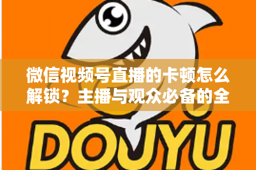 微信视频号直播的卡顿怎么解锁？主播与观众必备的全流程优化指南