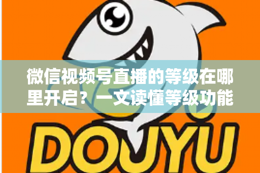微信视频号直播的等级在哪里开启?一文读懂等级功能入口与开启全流程 微信视频号直播的等级在哪里开启?一文读懂等级功能入口与开启全流程