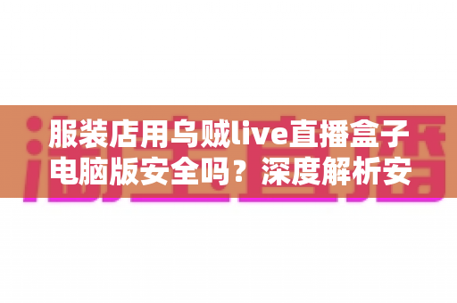 服装店用乌贼live直播盒子电脑版安全吗？深度解析安全风险、避坑指南与正确使用建议