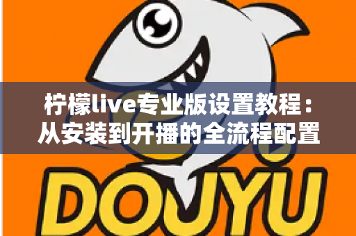 柠檬live专业版设置教程：从安装到开播的全流程配置指南